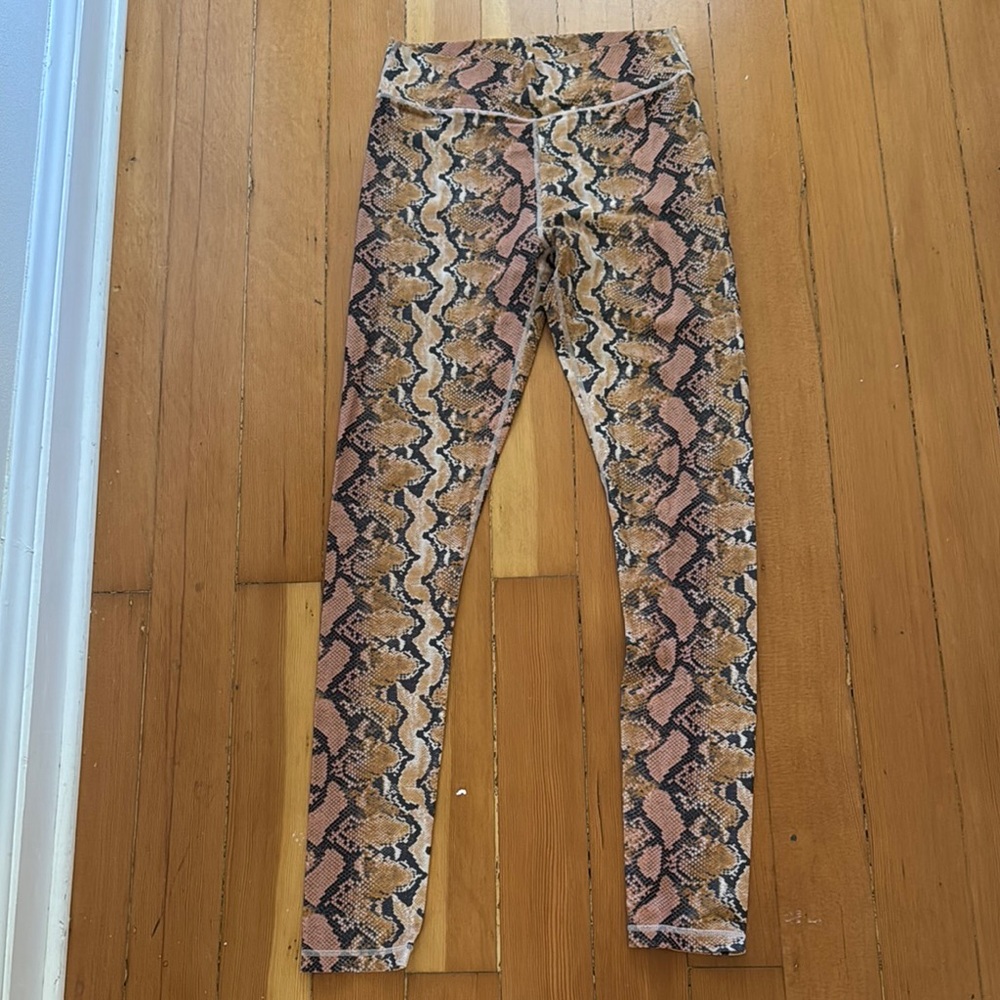 The Upside Snake Print Leggings